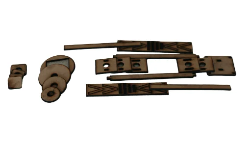 Rental (10) Ahem Future Series Hobby Model 1400/20 Mast Series Assembly 1-8 all files .dxf