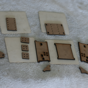 Rental (12) Ahem Future Series Hobby Model 1400/20 Rear Pull Series Assembly 1-5 all files .dxf