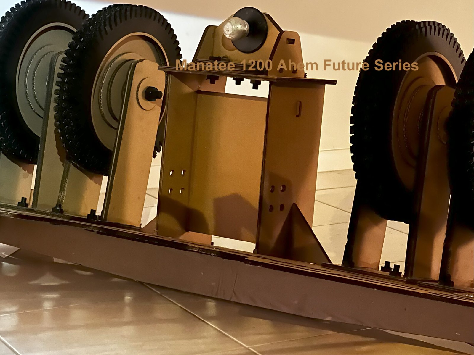 Rental (12) Ahem Future Series 1200 Rear Pull Assembly 1-7 all files .dxf
