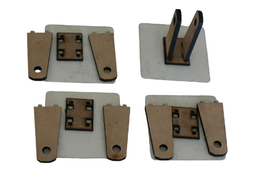 Rental (15) Ahem Future Series Hobby Model 1400/20 Wheel Fork Series Assembly 1-5 all files .dxf