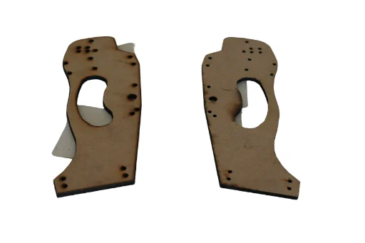 Rental (16) Ahem Future Series Hobby Model 1400/20 Side Frame Series Assembly 1-2 all files .dxf