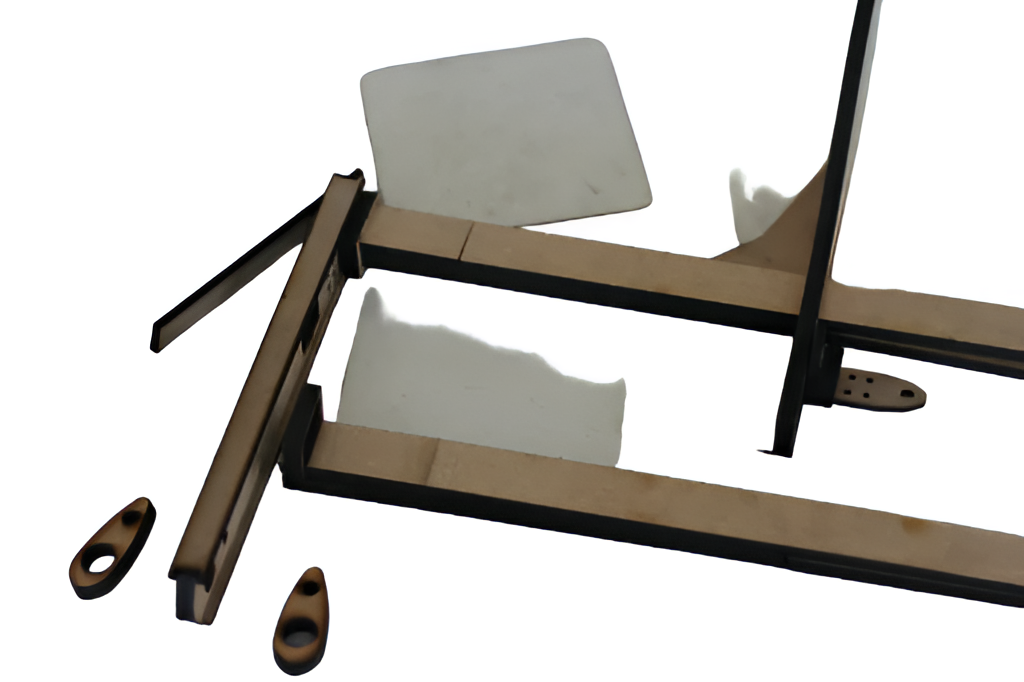 Rental (6) Ahem Future Series Hobby Model 1400/20 Front Pull Series Assembly 1-18 all files .dxf