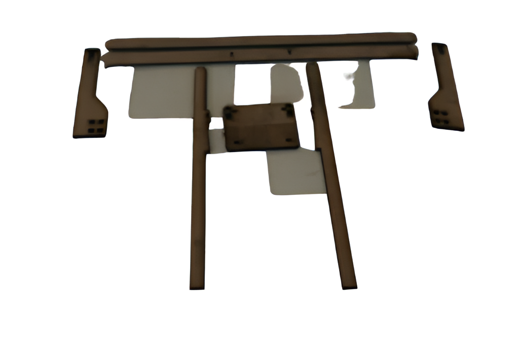 Rental (8) Ahem Future Series Hobby Model 1400/20 Laser GPS Stand Series Assembly 1-4 all files .dxf